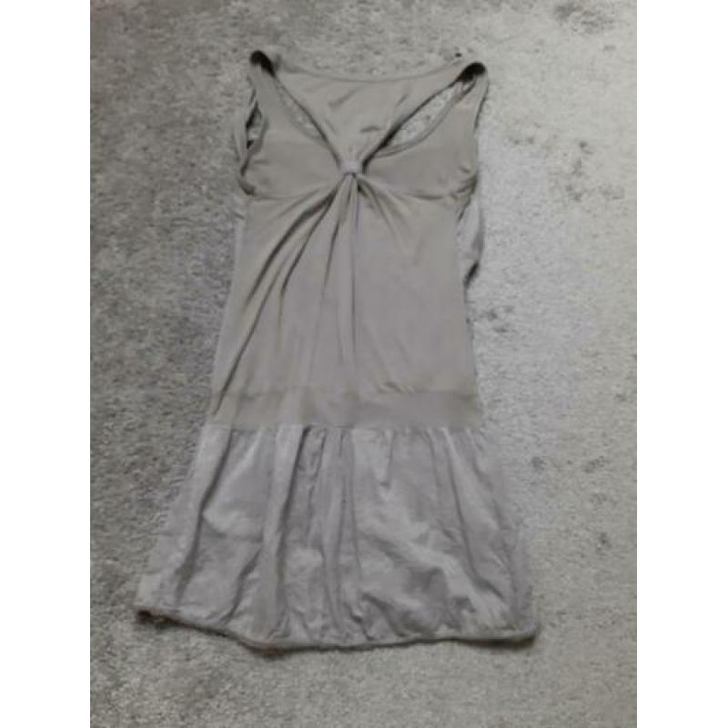 Taupe tuniek/top maat s/m