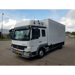MERCEDES-BENZ ATEGO 818 L Bluetech met afzetbak / Trailer