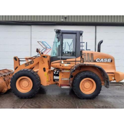 Case 521 D shovel wiellader hoflader loader 10 ton net!