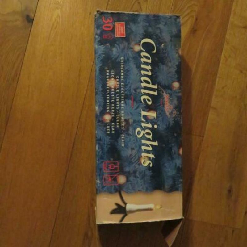 Kerstverlichting.