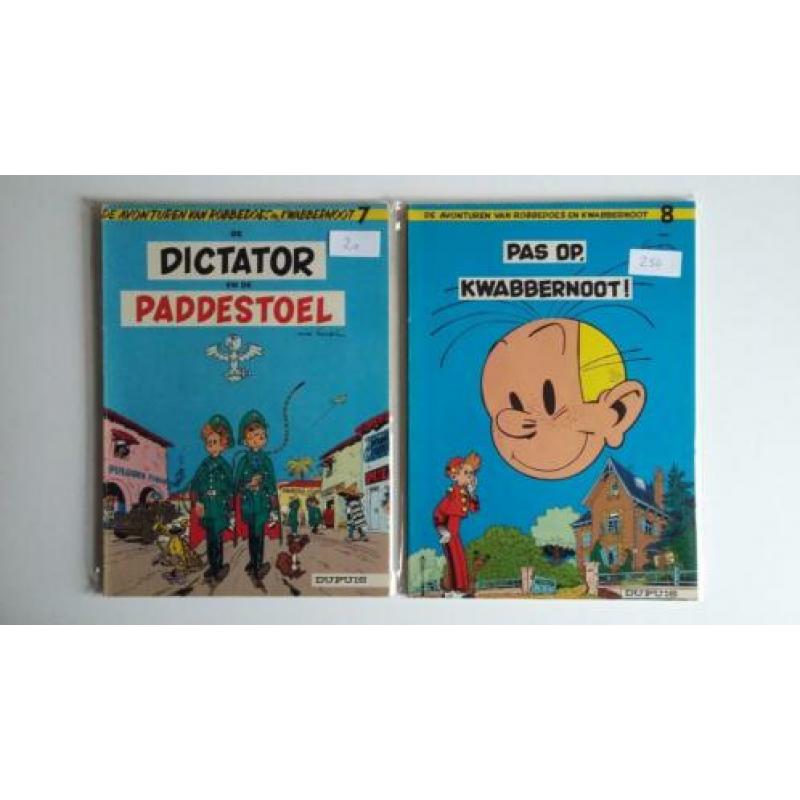 Robbedoes & Kwabbernoot (Franquin, e.a.) keuze uit 33 titels