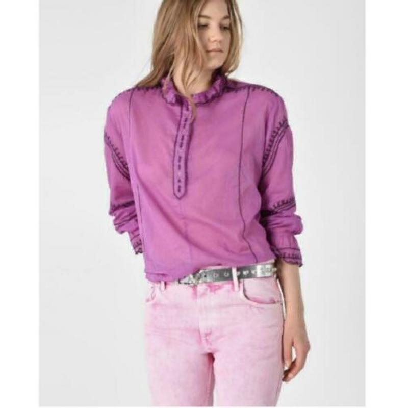 Isabel Marant Etoile mooie Louna blouse mt XS(S/M)