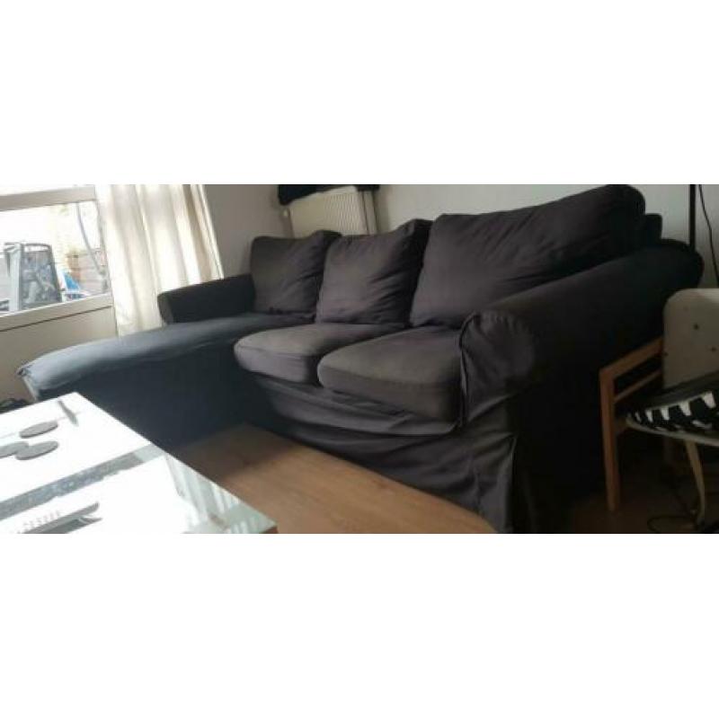 Ektorp 3-zitsbank met chaise longue