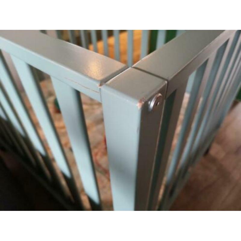 Hippe pastel blauwe box