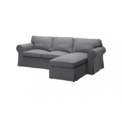 Ektorp 3-zitsbank met chaise longue