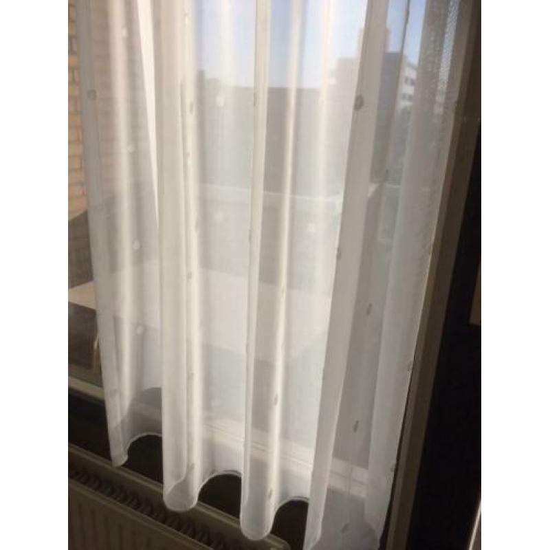 Gardisette OER vitrage - wit