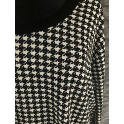 X Two trui zwart/wit maat 54/56 nieuw