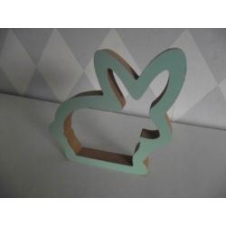 Te koop nieuw hout decoratie konijn / haas / Paashaas Pasen