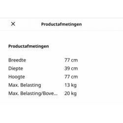 Kallax / Expedit kast, 2x2 vakken