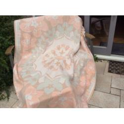 Oude brocante deken