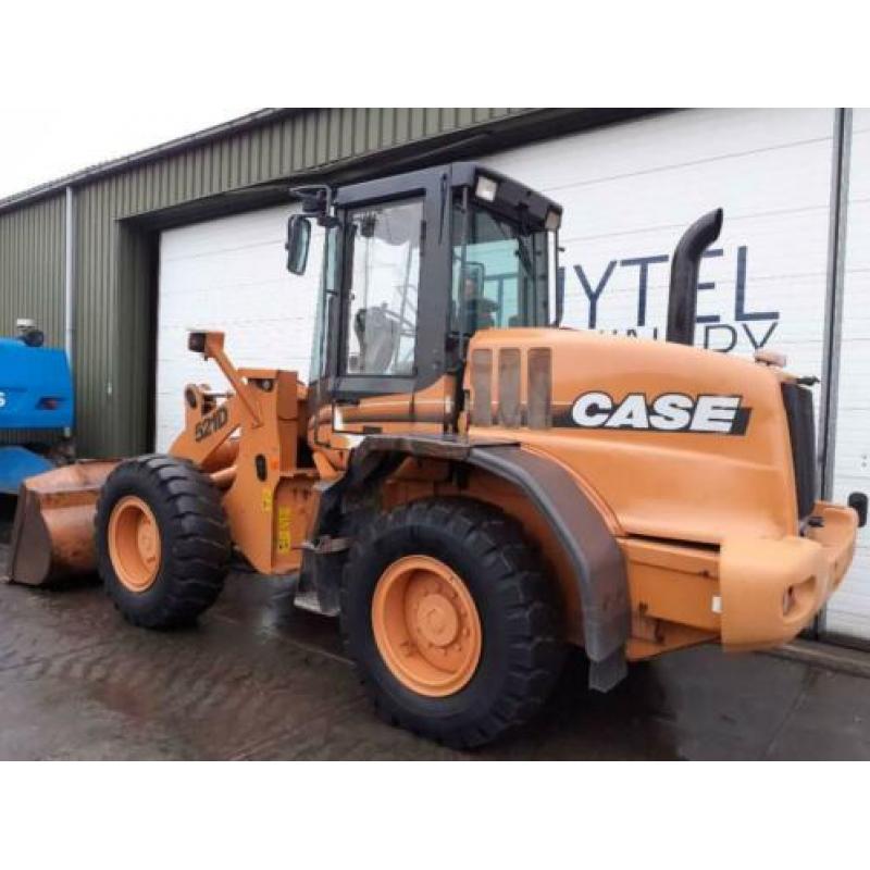 Case 521 D shovel wiellader hoflader loader 10 ton net!