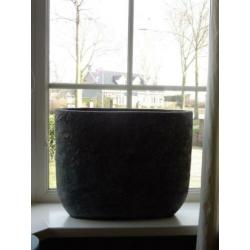 grote ovale bloempot van Still collection - grijs