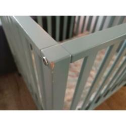 Hippe pastel blauwe box