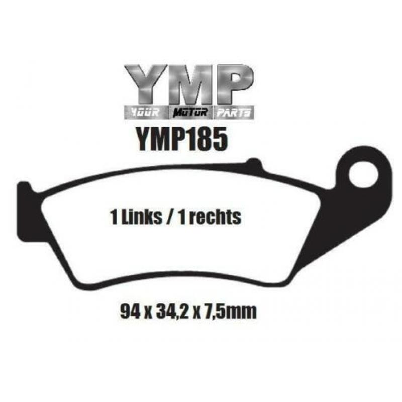 Remblokken Honda 150 cc alle typen SH CRF FES NES PES SES