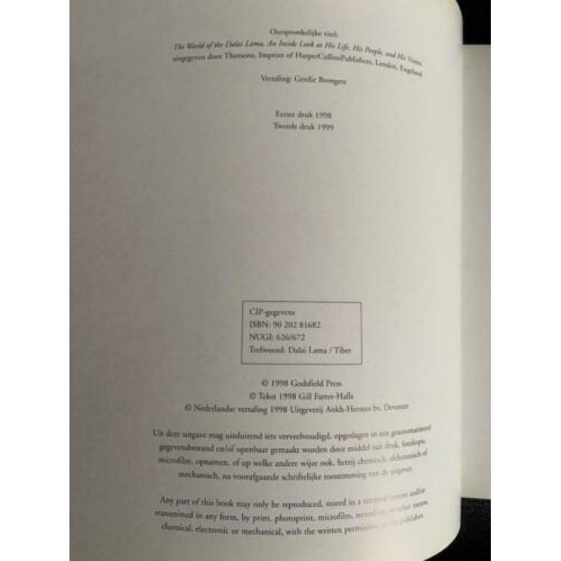 De Daila Lama, 4 spirituele boeken, nieuw.