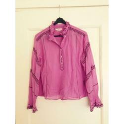 Isabel Marant Etoile mooie Louna blouse mt XS(S/M)