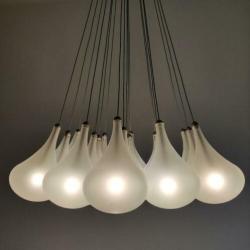Hanglamp mat glas