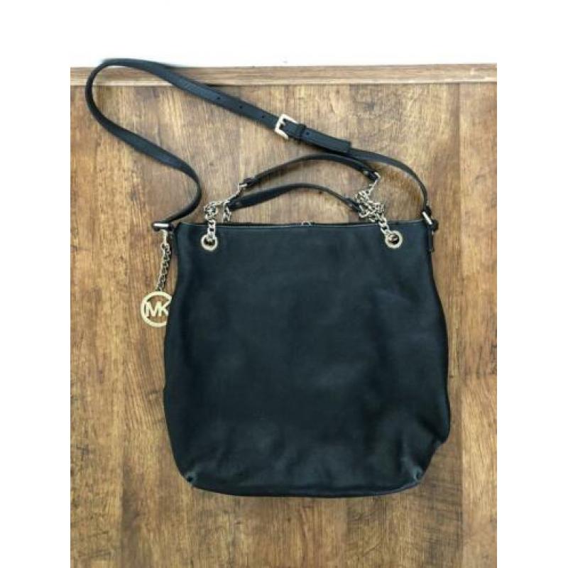 Originele Michael Kors jetset handtas zwart