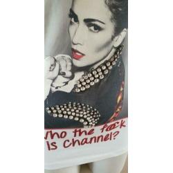 NIEUW witte GLITZ & en GLAM tshirt mt S 36, top wit, t shirt