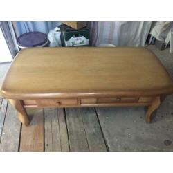 Salontafel licht eiken