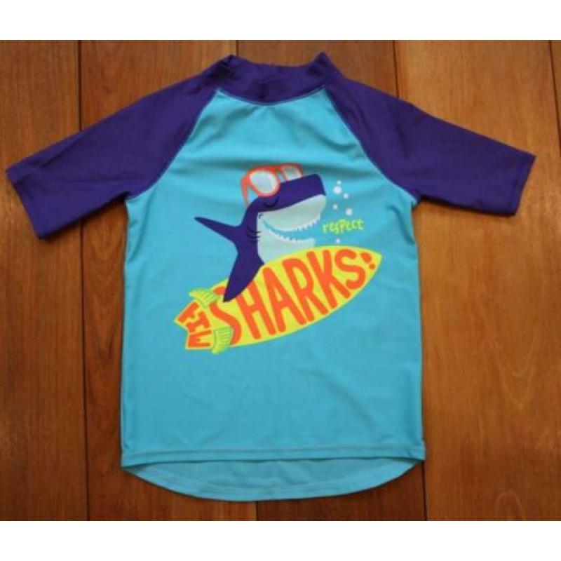 Jongens Zwem Shirt Maat 122/128 van H&M