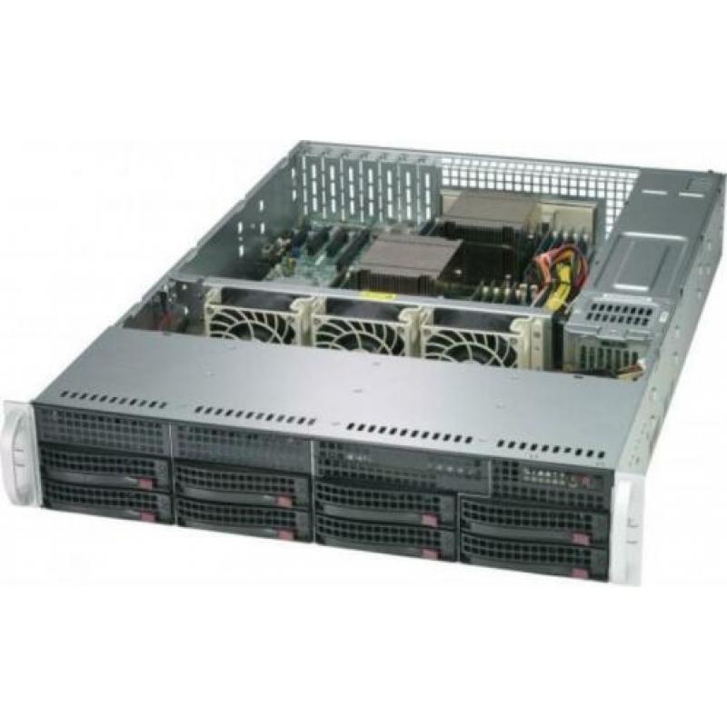 Supermicro X8DT6 2U Rack 64GB ,4x300GB SAS, 2 x XEON E5645