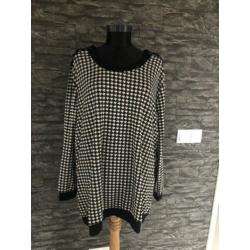 X Two trui zwart/wit maat 54/56 nieuw