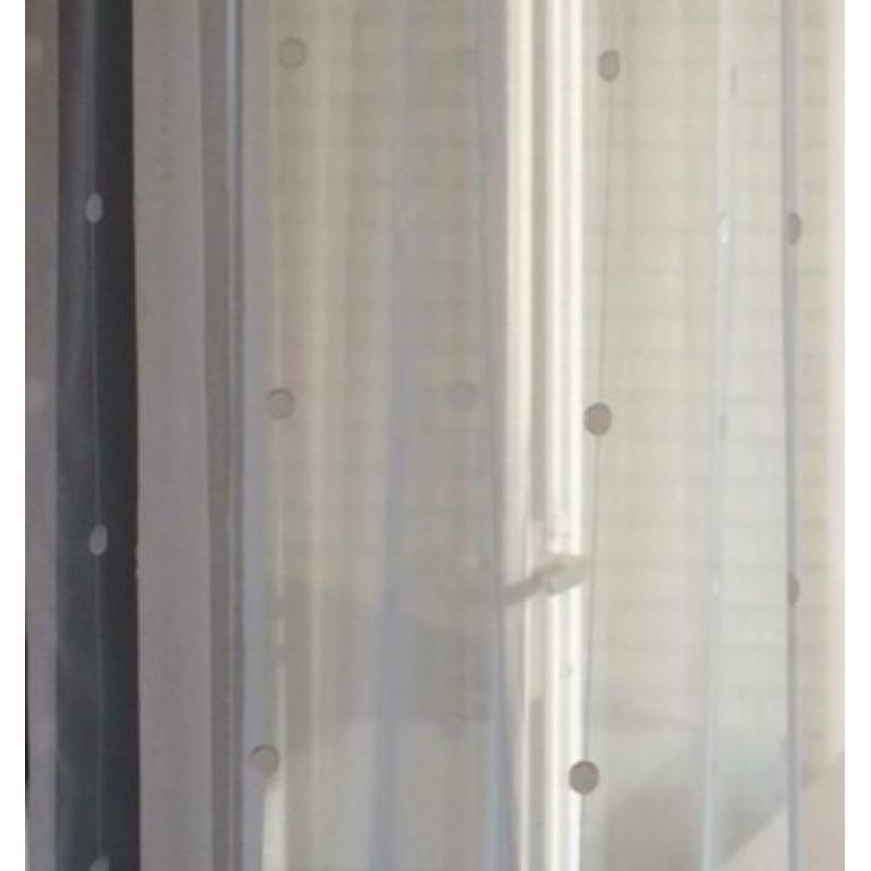 Gardisette OER vitrage - wit