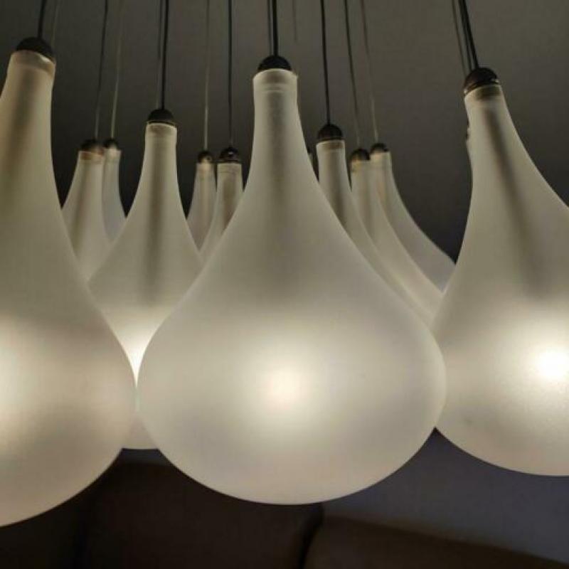 Hanglamp mat glas