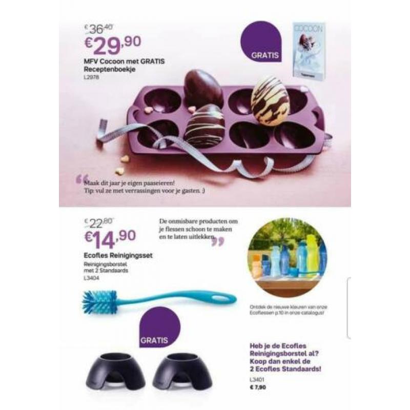 tupperware aanbieding maart