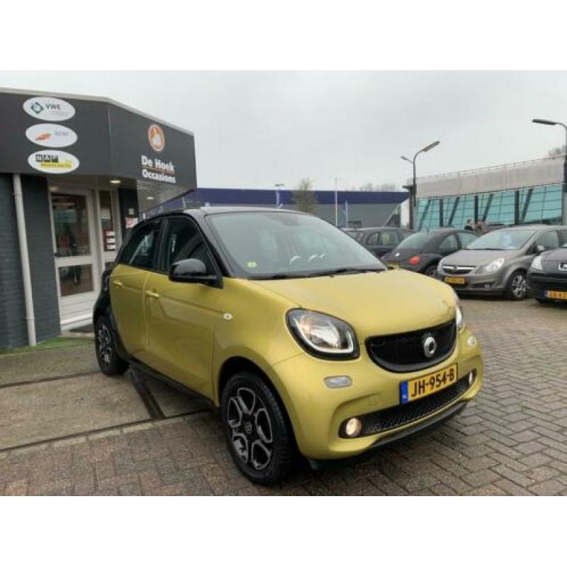 Smart Forfour 1.0 Prime Panodak/Cruise/Leder/Stoelverw. ! De