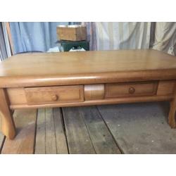 Salontafel licht eiken