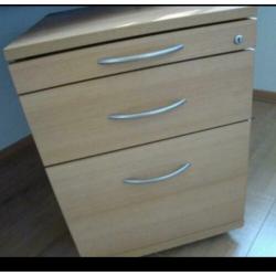 Bureau met kast