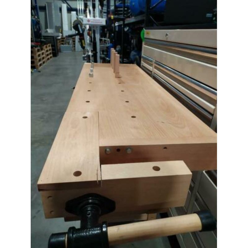 Houten meubelmakers werkbank