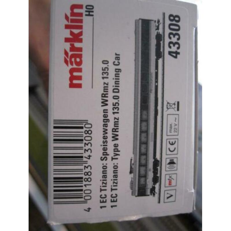 marklin 43308 MFX Sound restaurantwagon Tiziano
