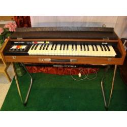 Vintage retro Belton S49 koffer piano orgel