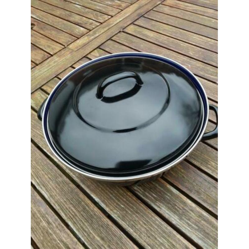 B K Braadpan 30 cm goed voor alle warmtebronnen.