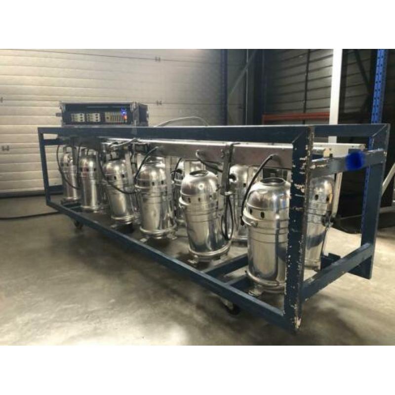 Par 64 sixbar 12KW set