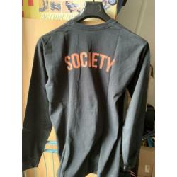 Heren long sleeve Society maat m