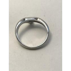 Leuke zilveren ring