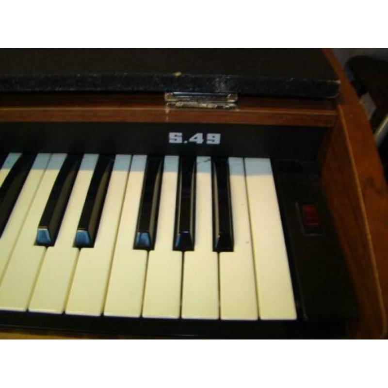 Vintage retro Belton S49 koffer piano orgel