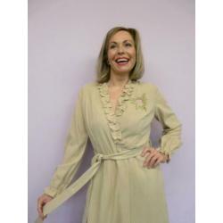 *Abfab Vintage Peignoir uit Italie 42*