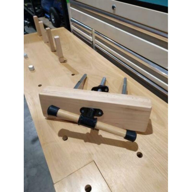Houten meubelmakers werkbank