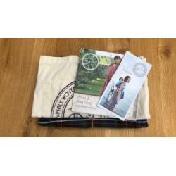 Oscha Fraser Hunting Tartan maat 7 hennep / katoen draagdoek