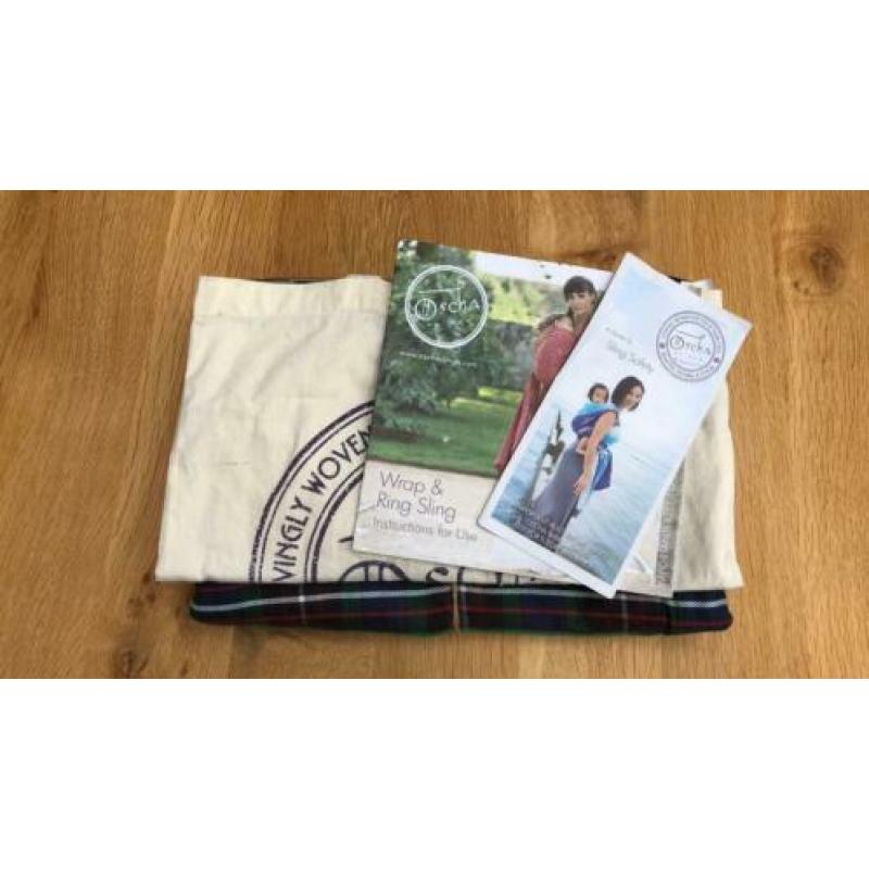 Oscha Fraser Hunting Tartan maat 7 hennep / katoen draagdoek