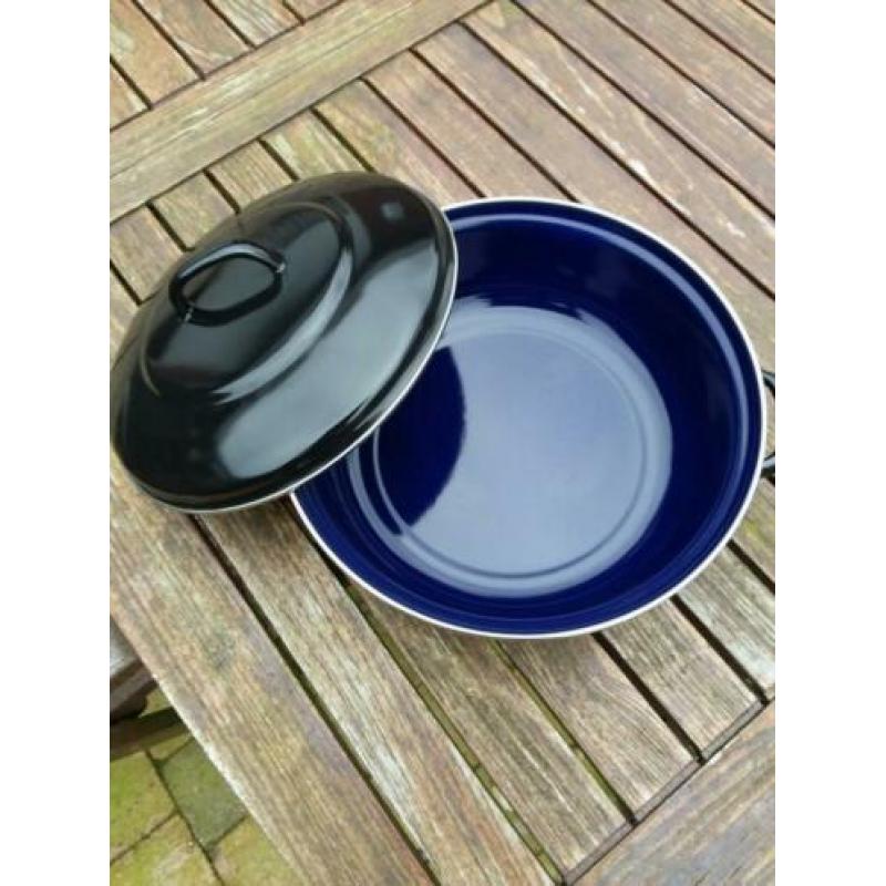 B K Braadpan 30 cm goed voor alle warmtebronnen.