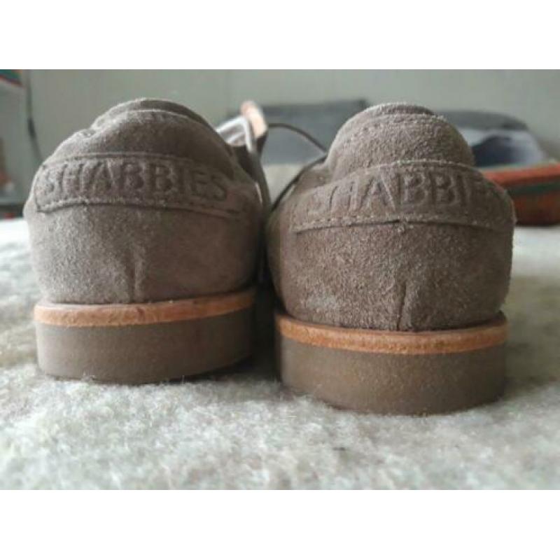 Shabbies suède veterschoen maat 41