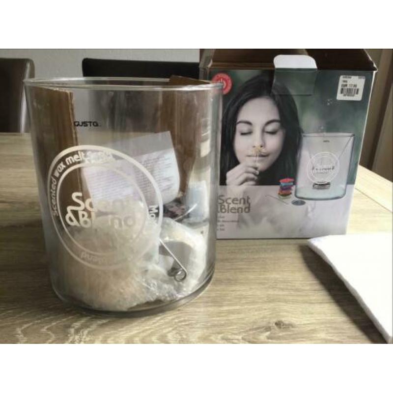Windlicht van glas Scent & Blend