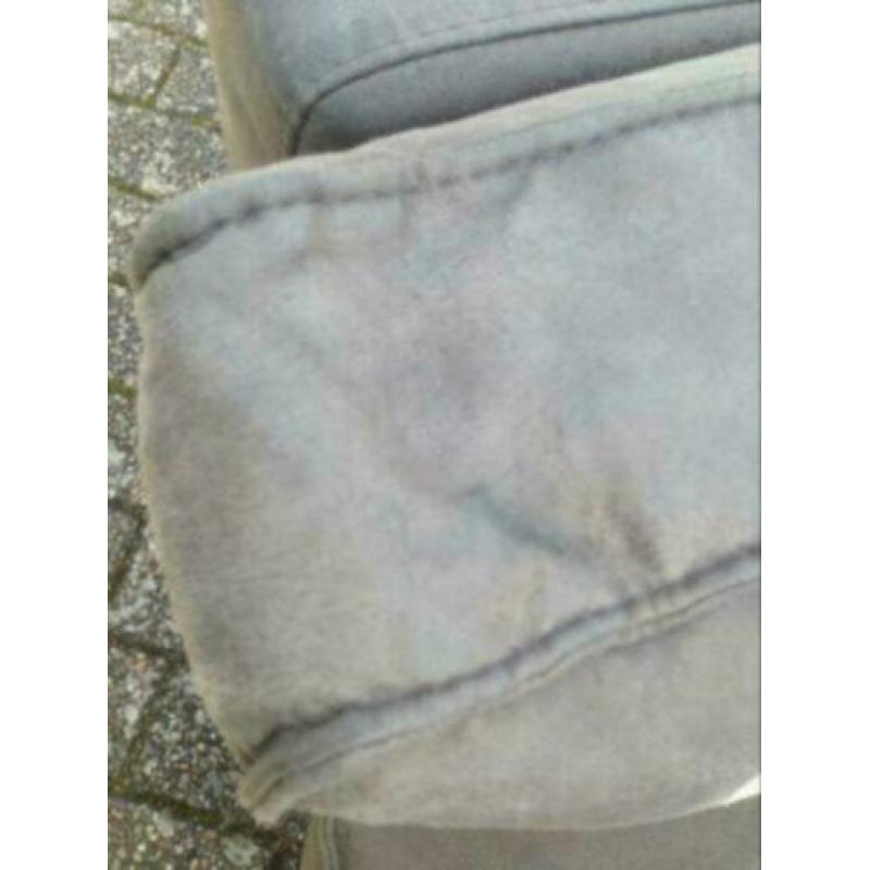 Super stoere fauteuil zgan Rodeo grijs leer