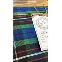 Oscha Fraser Hunting Tartan maat 7 hennep / katoen draagdoek